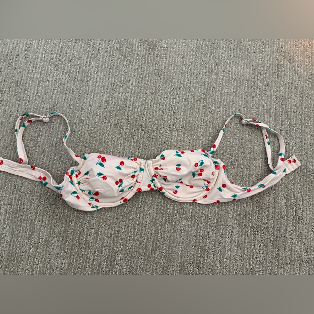 Wild Fable Cherry Pattern Swim top